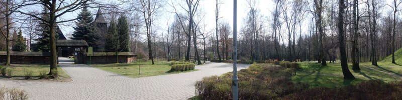 Park Kościuszki - kościół św. Michała
